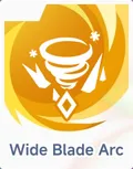 Wide Blade Arc